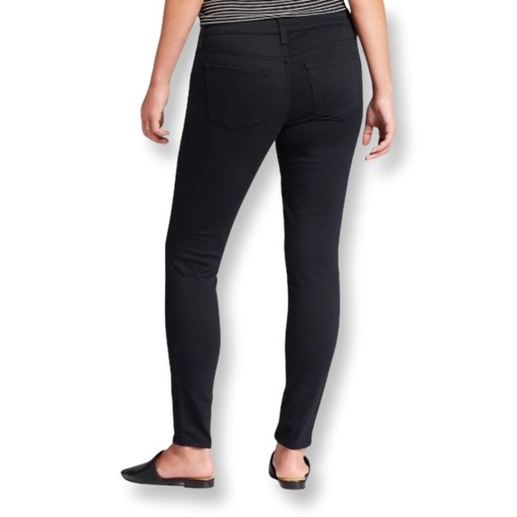 Isabel Maternity - Inset Panel Skinny Maternity Jeans - Size 4/27 - Black Color - Picture 2 of 10